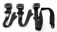 Thumbnail 2: 2005 LAND ROVER LR3 REAR 2nd ROW SECOND ROW SEATBELT RETRACTOR SET/3 (BLACK)