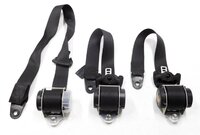 Thumbnail 4: 2005 LAND ROVER LR3 REAR 2nd ROW SECOND ROW SEATBELT RETRACTOR SET/3 (BLACK)