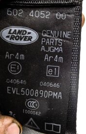 Thumbnail 5: 2005 LAND ROVER LR3 REAR 2nd ROW SECOND ROW SEATBELT RETRACTOR SET/3 (BLACK)