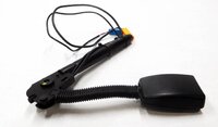 Thumbnail 3: 2005-2006 RANGE ROVER SPORT (L320) / LR3 RIGHT FRONT SEATBELT RECEIVER (BLACK)
