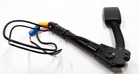 Thumbnail 4: 2005-2006 RANGE ROVER SPORT (L320) / LR3 RIGHT FRONT SEATBELT RECEIVER (BLACK)