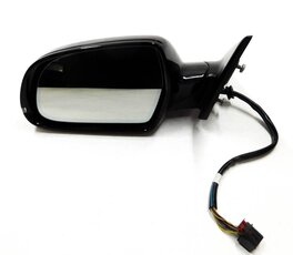 Thumbnail 2: 09-14 AUDI A5 S5 (B8 8T) LEFT DRIVER HEATED AUTODIM MEMORY DOOR MIRROR (BLACK)