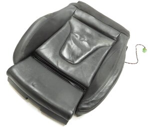 2012 AUDI A5 (B8 8T) LEFT FRONT DRIVER LOWER BOTTOM HEATED SPORT CUSHION (BLACK)