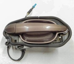 Thumbnail 2: 04-10 BMW 530i 535i 545i 550i M5 (E60) LEFT REAR DOOR HANDLE (AMETHYST GRAY)