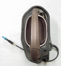 Thumbnail 3: 04-10 BMW 530i 535i 545i 550i M5 (E60) LEFT REAR DOOR HANDLE (AMETHYST GRAY)