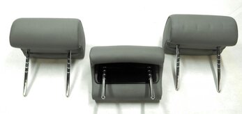 Thumbnail 5: 2006 BMW X5 (E53) REAR LEFT / CENTER / RIGHT (GRAY DAKOTA LEATHER) HEADREST SET3