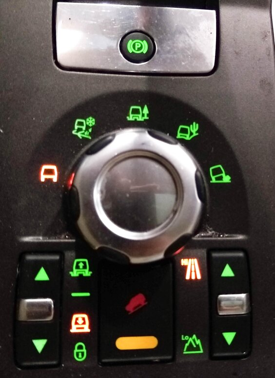 Thumbnail 2: 2010 RANGE ROVER SPORT (L320) TRANSFER CASE DIFFERENTIAL TERRAIN CONTROL w/ TRIM