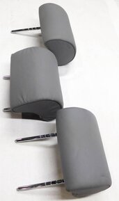 Thumbnail 3: 2005 BMW X5 (E53) REAR LEFT - CENTER - RIGHT (GRAY LEATHER) HEADREST SET (3)