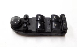 Thumbnail 3: 06-10 BMW 528i 535i 550i M5 (E60) DRIVER MASTER WINDOW SWITCH w/ P-FOLD & SHADE