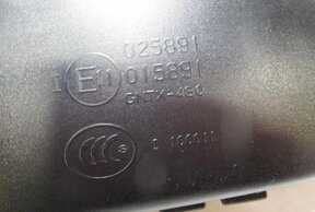 Thumbnail 5: 2008 BMW 535i (E60) AUTODIM REAR VIEW MIRROR w/ HOMELINK GATE DOOR OPENER