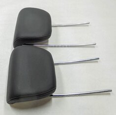 Thumbnail 3: 2009 MB GL320 (X164) DIESEL REAR 3rd THIRD ROW SEAT HEADREST SET - 2 (BLACK)