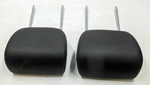 Thumbnail 4: 2009 MB GL320 (X164) DIESEL REAR 3rd THIRD ROW SEAT HEADREST SET - 2 (BLACK)