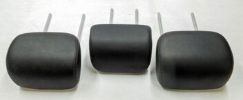 Thumbnail 4: 2009 MB GL320 (X164) REAR 2nd SECOND ROW SEAT HEADREST SET-3 (BLACK)