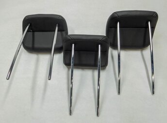 Thumbnail 5: 2009 MB GL320 (X164) REAR 2nd SECOND ROW SEAT HEADREST SET-3 (BLACK)