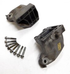 2009 MB GL320 (X164) 3.0L OM642 DIESEL LEFT & RIGHT MOTOR MOUNT BRACKET SET (2)