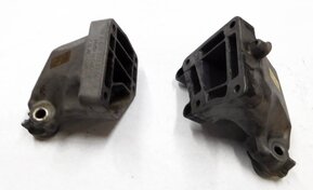 Thumbnail 2: 2009 MB GL320 (X164) 3.0L OM642 DIESEL LEFT & RIGHT MOTOR MOUNT BRACKET SET (2)