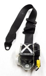 Thumbnail 4: 2009 MB GL320 (X164) RIGHT REAR 2nd SECOND ROW SEATBELT BUCKLE RETRACTOR (BLACK)