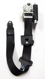 Thumbnail 5: 2009 MB GL320 (X164) RIGHT REAR 2nd SECOND ROW SEATBELT BUCKLE RETRACTOR (BLACK)
