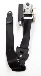 Thumbnail 5: 2009 MB GL320 (X164) LEFT REAR 2nd SECOND ROW SEATBELT BUCKLE RETRACTOR (BLACK)