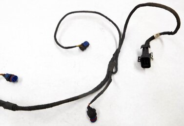 Thumbnail 3: 2009 MB GL320 (X164) FRONT PDC PARK ASSIST DISTANCE SENSOR SET-6 w/HARNESS BLACK