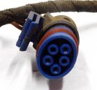 Thumbnail 9: 2009 MB GL320 (X164) REAR BUMPER / PARK ASSIST SENSOR WIRE WIRING HARNESS LOOM