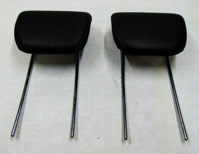 Thumbnail 2: 2008 MB GL550 (X164) REAR (3rd THIRD ROW) HEADREST SET-2 (BLACK LEATHER)