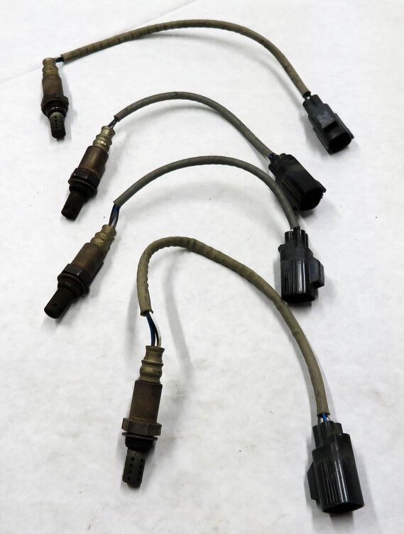 Thumbnail 2: 2006 RANGE ROVER (L322) 4.4L PRE / POST CAT O2 OXYGEN LAMBDA PROBE SENSOR SET-4