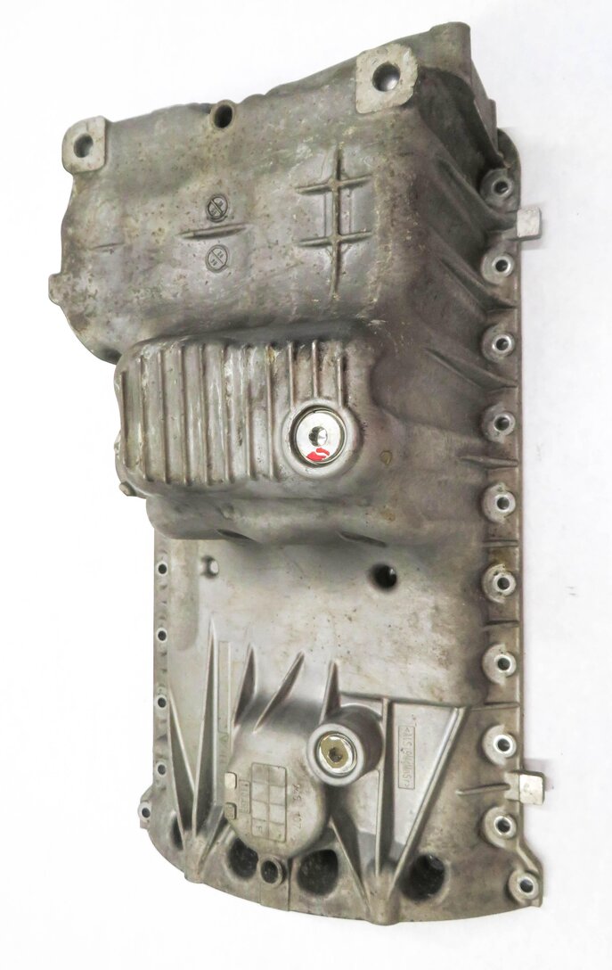 Thumbnail 4: 2003-2006 PORSCHE CAYENNE (955) 4.5L V8 ENGINE - MOTOR OIL FLUID PAN SUMP