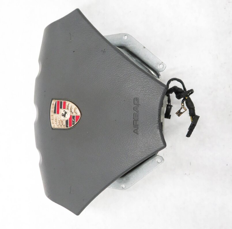 Thumbnail 2: 2003-2004 PORSCHE CAYENNE (955) STEERING WHEEL AIRBAG (GRAY)