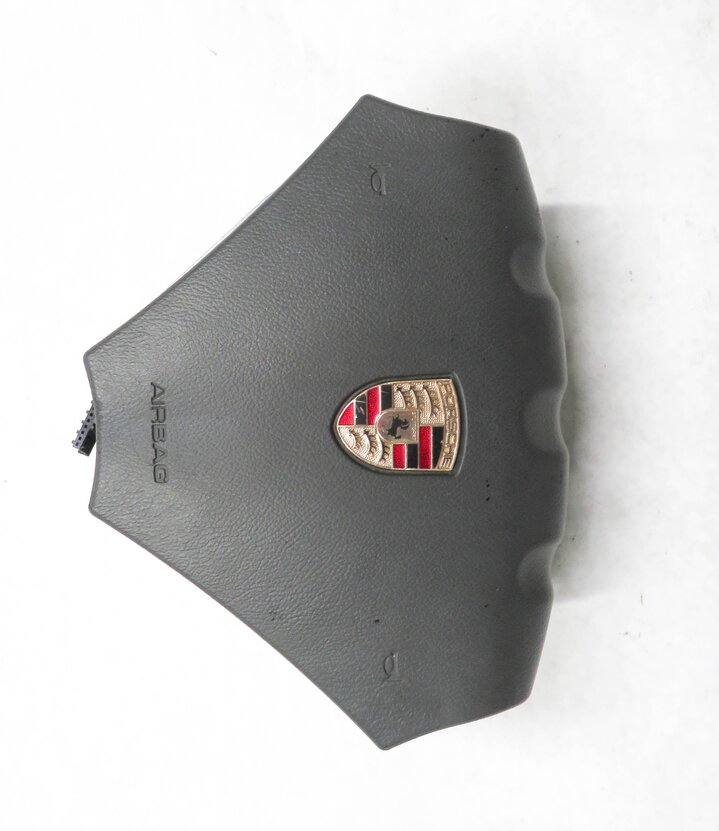 Thumbnail 4: 2003-2004 PORSCHE CAYENNE (955) STEERING WHEEL AIRBAG (GRAY)