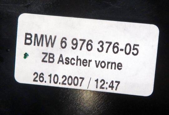 Thumbnail 7: 2008 BMW 535i (E60) DASH CONSOLE ASH TRAY (FINE WOOD) TRIM PANEL SET-4