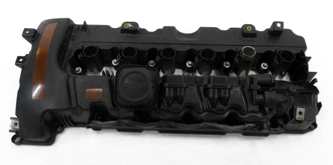 Thumbnail 2: 2007-16 BMW 335i 535i 740i X6 Z4 E60 E90 3.0L N54 TWIN TURBO ENGINE VALVE COVER