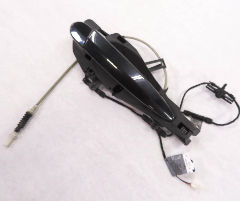 2007 BMW X5 (E70) RIGHT SIDE REAR EXTERIOR DOOR HANDLE (BLACK SAPPHIRE 475)