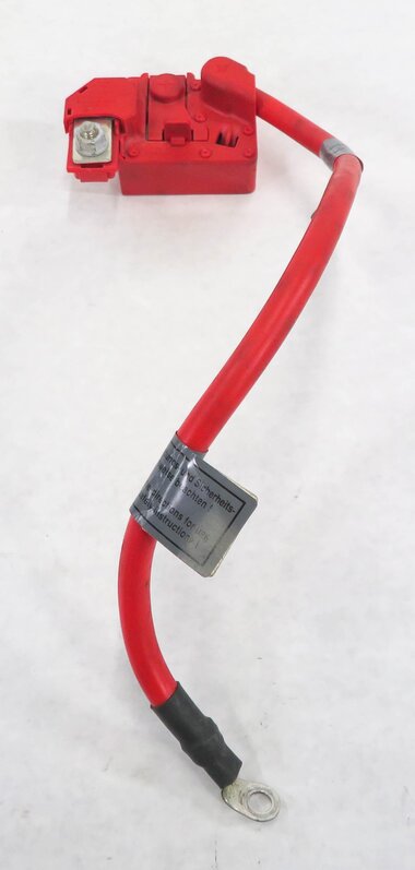 Thumbnail 4: 2007 BMW X5 (E70) POSITIVE POST TERMINAL SRS BLOWOUT BATTERY CABLE LEAD