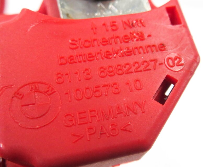 Thumbnail 7: 2007 BMW X5 (E70) POSITIVE POST TERMINAL SRS BLOWOUT BATTERY CABLE LEAD