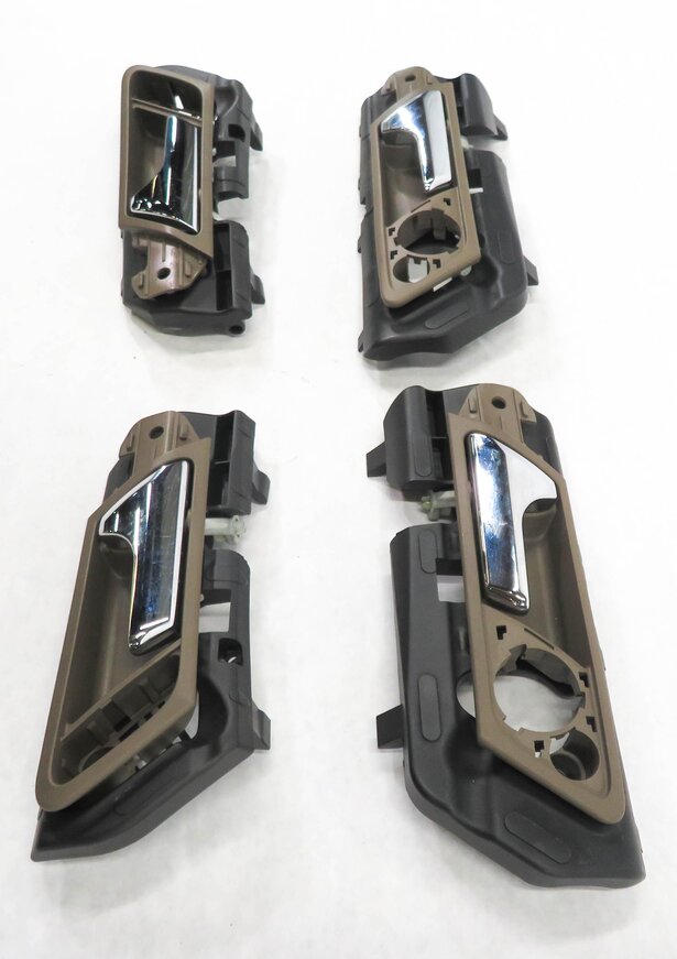 Thumbnail 3: 06-11 MB GL320 GL450 GL550 ML320 ML350 ML500 INTERIOR DOOR HANDLE SET-4 (BROWN)