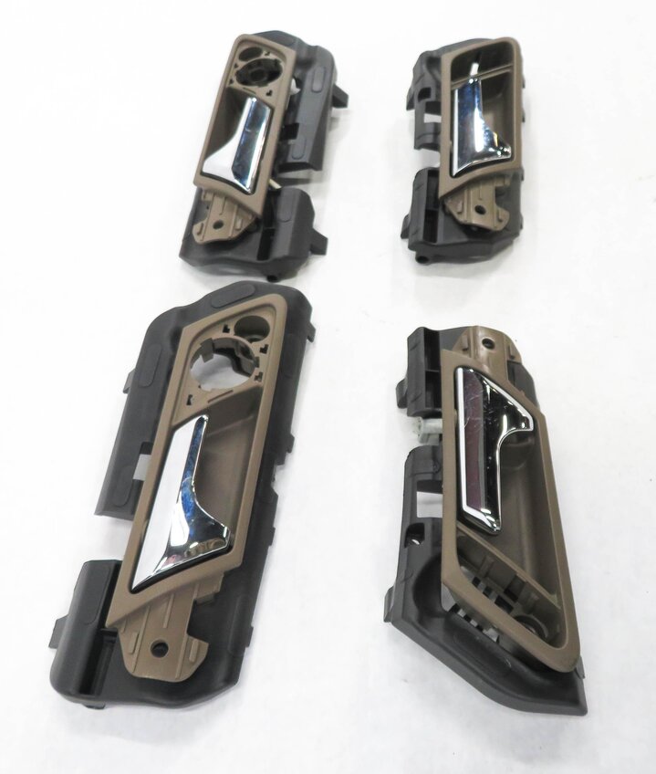 Thumbnail 4: 06-11 MB GL320 GL450 GL550 ML320 ML350 ML500 INTERIOR DOOR HANDLE SET-4 (BROWN)