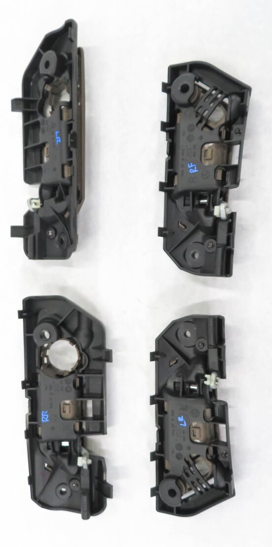 Thumbnail 5: 06-11 MB GL320 GL450 GL550 ML320 ML350 ML500 INTERIOR DOOR HANDLE SET-4 (BROWN)