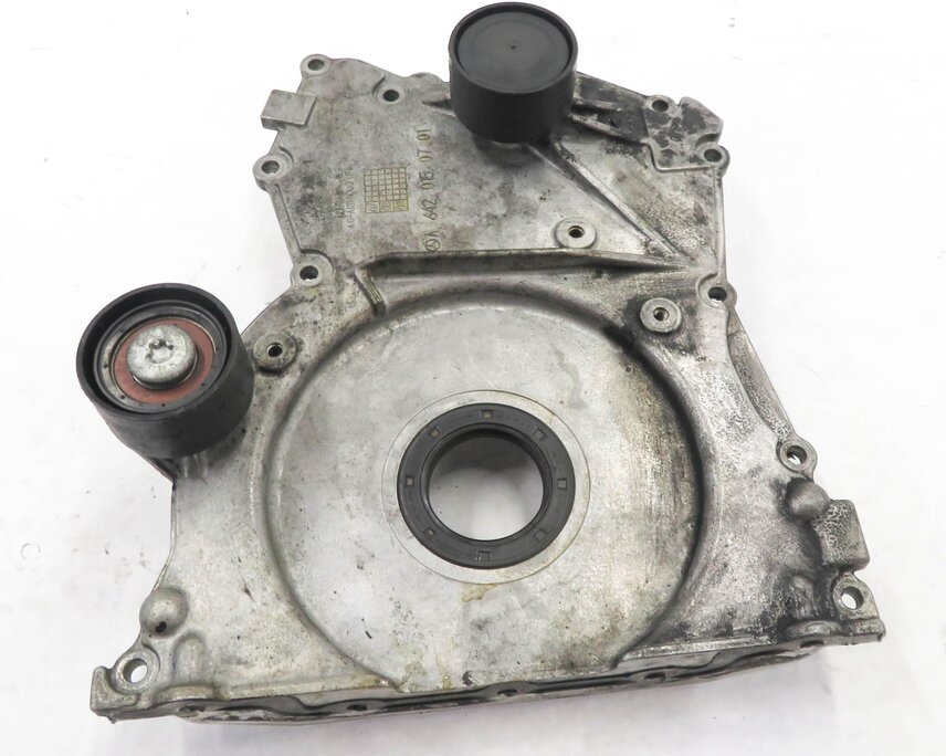 Thumbnail 3: 07-09 MB E320 GL320 ML320 R320 (X164 W164) 3.0L DIESEL OM642 ENGINE TIMING COVER