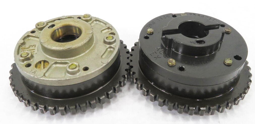 Thumbnail 3: 2007 BMW X5 (E70) 4.8L N62 V8 RIGHT ENGINE INTAKE & EXHAUST TIMING GEAR SET-2