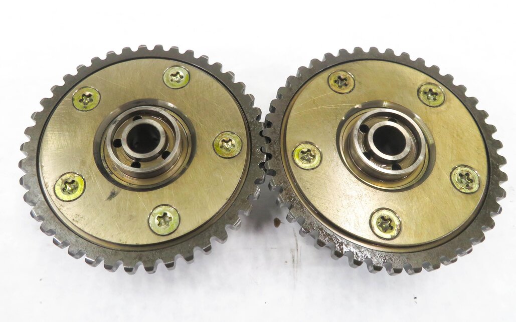 Thumbnail 6: 2007 BMW X5 (E70) 4.8L N62 V8 RIGHT ENGINE INTAKE & EXHAUST TIMING GEAR SET-2
