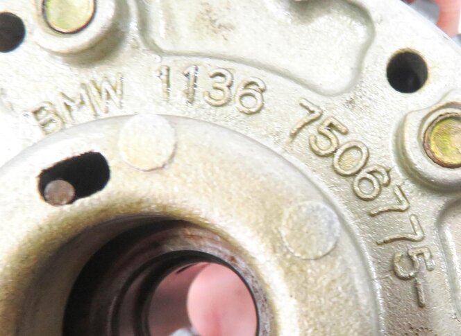 Thumbnail 7: 2007 BMW X5 (E70) 4.8L N62 V8 RIGHT ENGINE INTAKE & EXHAUST TIMING GEAR SET-2