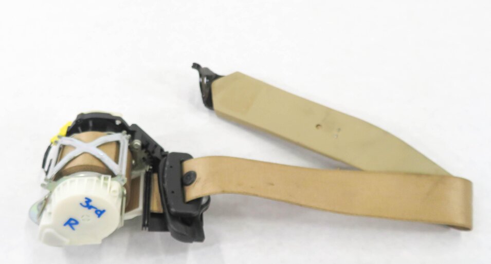 Thumbnail 3: 08 MERCEDES GL450 (X164) - RIGHT REAR (3rd THIRD ROW) SEATBELT RETRACTOR (BROWN)
