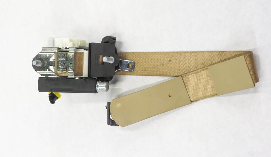 Thumbnail 5: 08 MERCEDES GL450 (X164) - RIGHT REAR (3rd THIRD ROW) SEATBELT RETRACTOR (BROWN)
