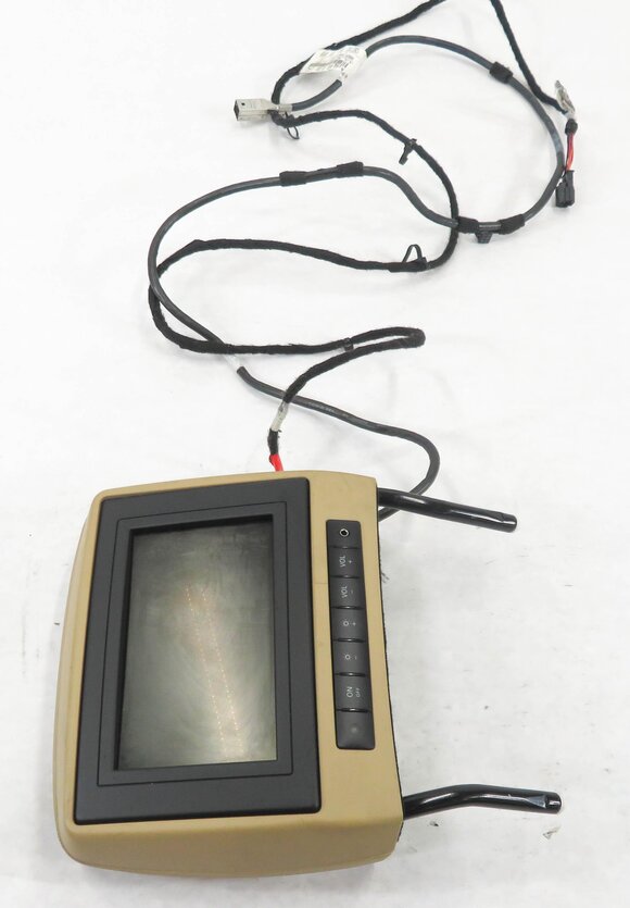 Thumbnail 3: 06-08 MB GL320 GL450 ML320 ML350 ML500 R320 R350 R500 HEADREST TV SCREEN (BROWN)