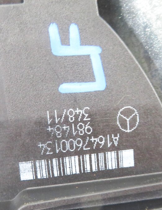 Thumbnail 6: 2012 MERCEDES BENZ GL450 (X164) LEFT FRONT DRIVER EXTERIOR DOOR HANDLE (GRAY)