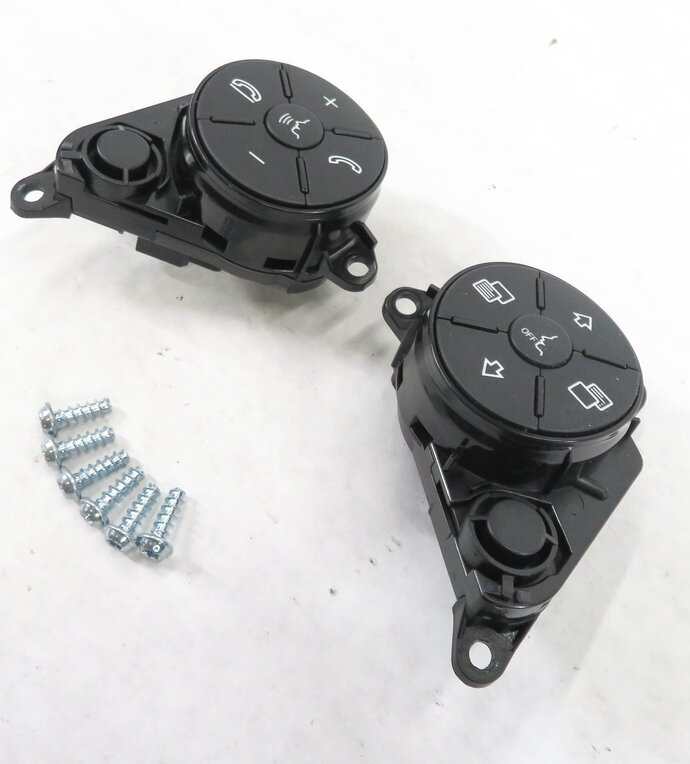 2012 MB GL450 (X164) STEERING MEDIA PHONE VOICE MENU SWITCH BUTTON SET-2