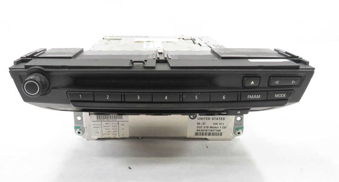 Thumbnail 2: 07-10 BMW X5 X6 (E70 / E71) - RADIO GPS NAVIGATION DVD CD PLAYER STEREO RECEIVER