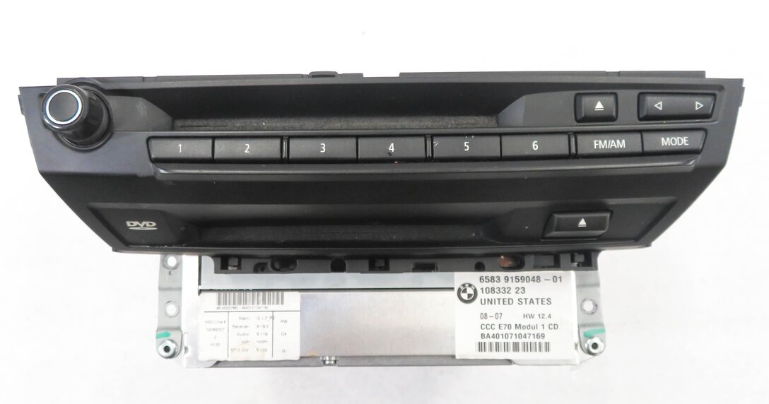 Thumbnail 3: 07-10 BMW X5 X6 (E70 / E71) - RADIO GPS NAVIGATION DVD CD PLAYER STEREO RECEIVER