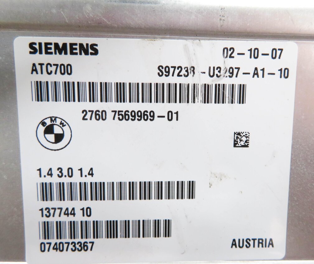 Thumbnail 5: 2007-2014 BMW X5 X5M X6 X6M - (E70 / E71) ATC700 TRANSFER CASE CONTROL MODULE